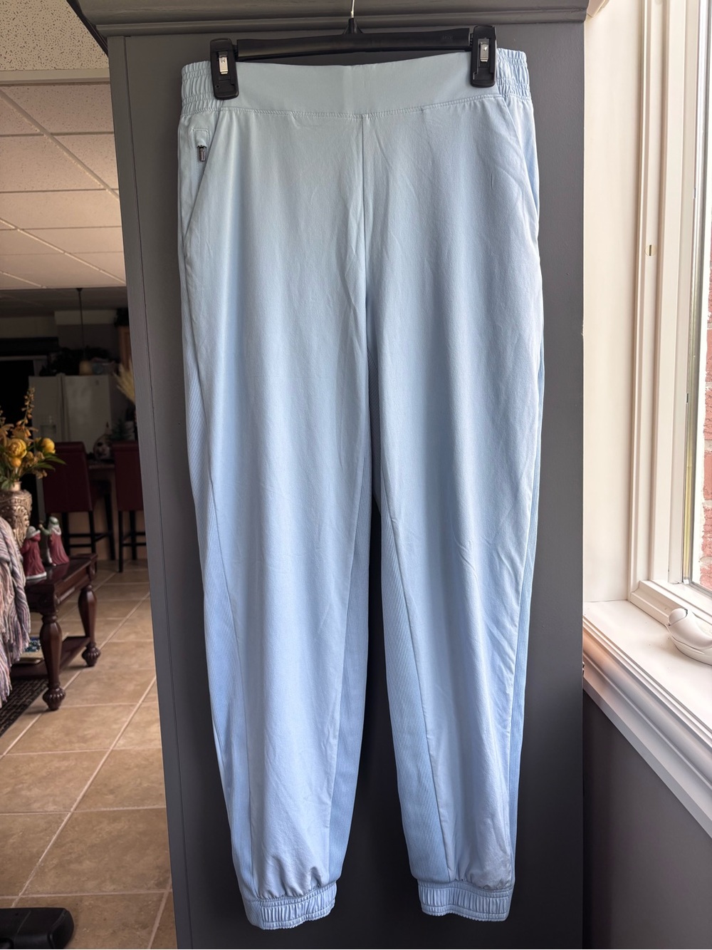 Athleta Light Blue Men's Jogger Sweatpants
